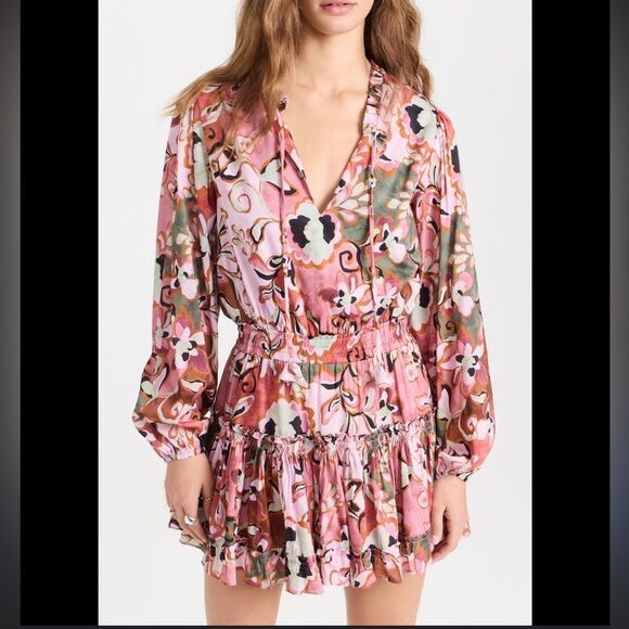 NWT Misa Los Angeles Lorena Cotton Mini Dress Small - Picture 1 of 10